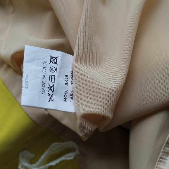 L’Wren Scott Grosgrain Trim Pencil Skirt Runway Resort Size US 12 Taylor Swift - Picture 7 of 8